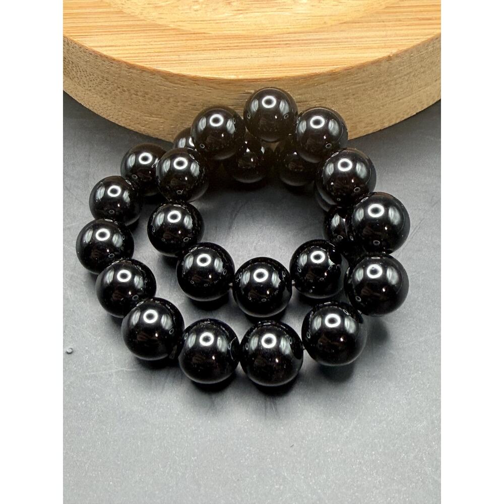 Black Obsidian 8mm Bracelet